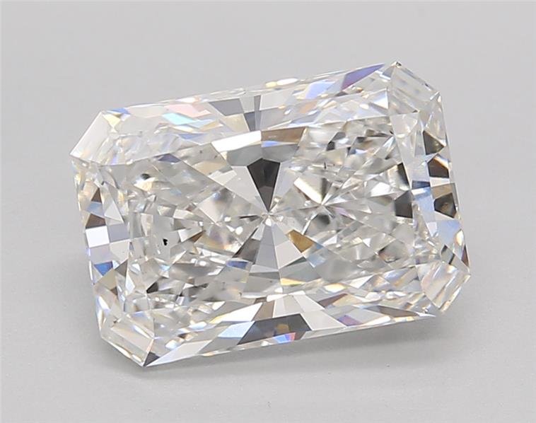 3.01ct E VS1 Rare Carat Ideal Cut Radiant Lab Grown Diamond