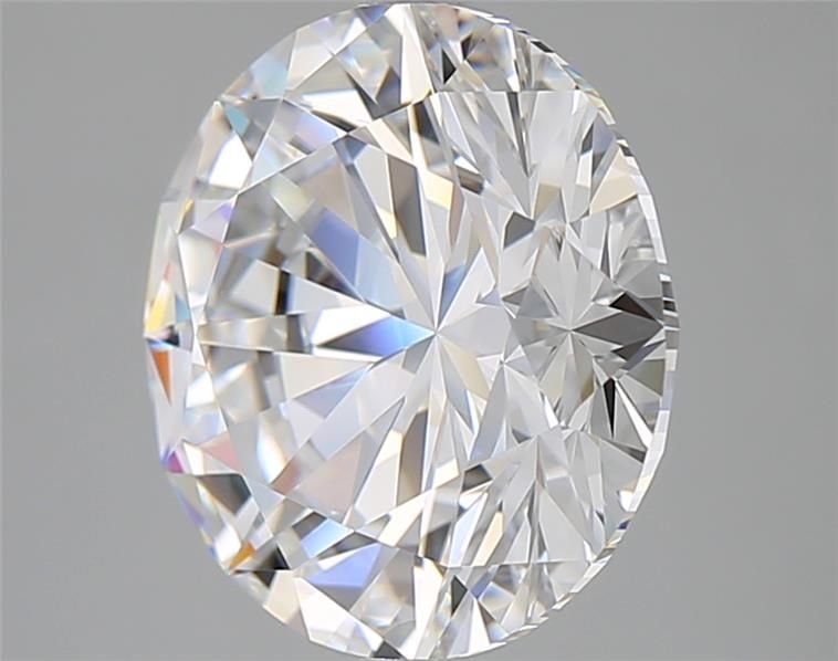 5.13ct D FL Excellent Cut Round Diamond