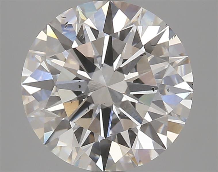 4.08ct F SI1 Rare Carat Ideal Cut Round Lab Grown Diamond