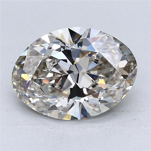 2.22ct I VS2 Rare Carat Ideal Cut Oval Lab Grown Diamond