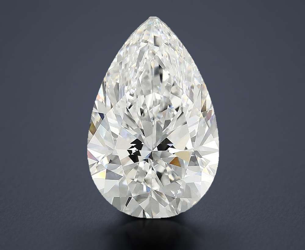 4.76 Carat Pear Lab Diamond