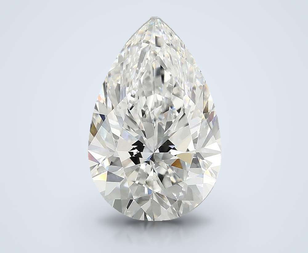 4.76 Carat Pear Lab Diamond