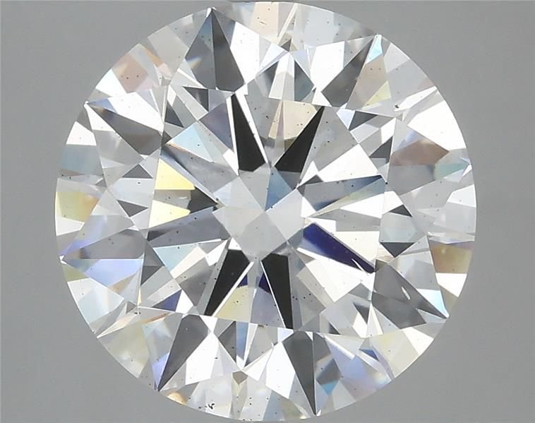 5.69ct G SI1 Rare Carat Ideal Cut Round Lab Grown Diamond