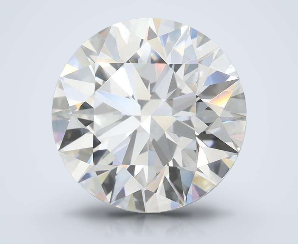 3.70 Carat Round Lab Diamond
