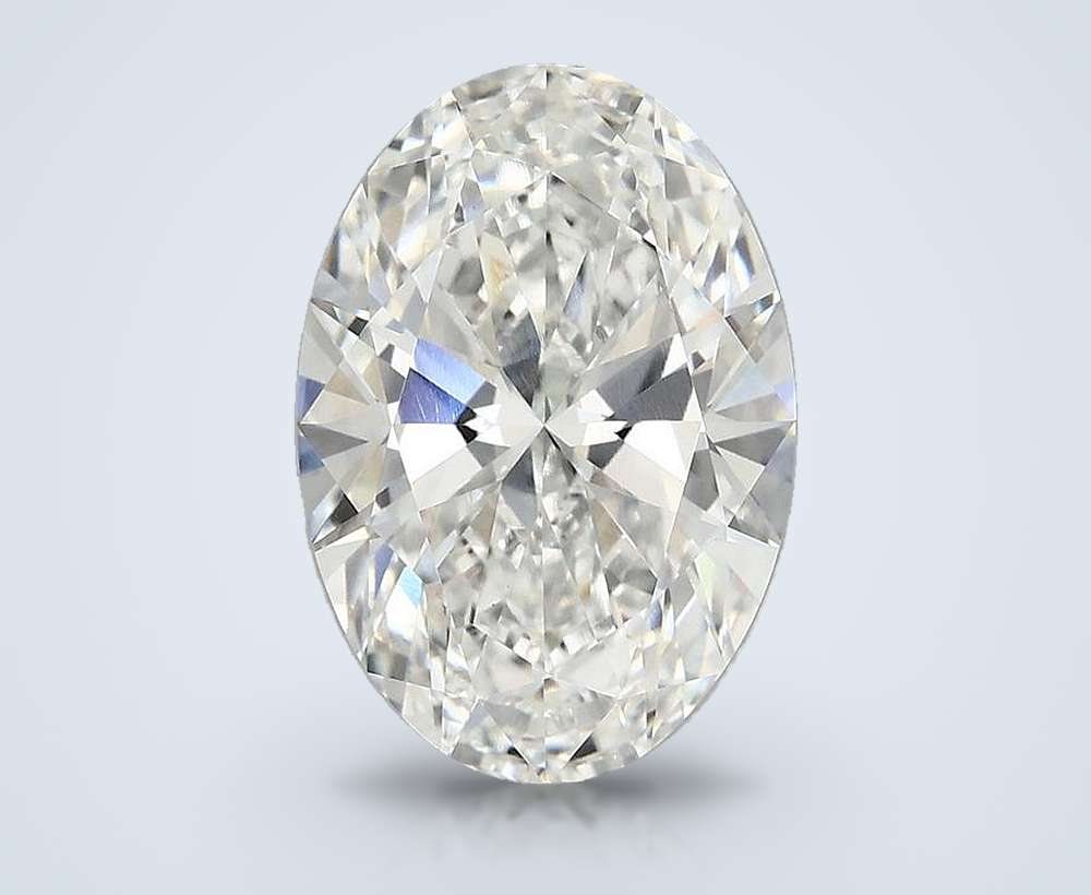 4.00 Carat Oval Lab Diamond