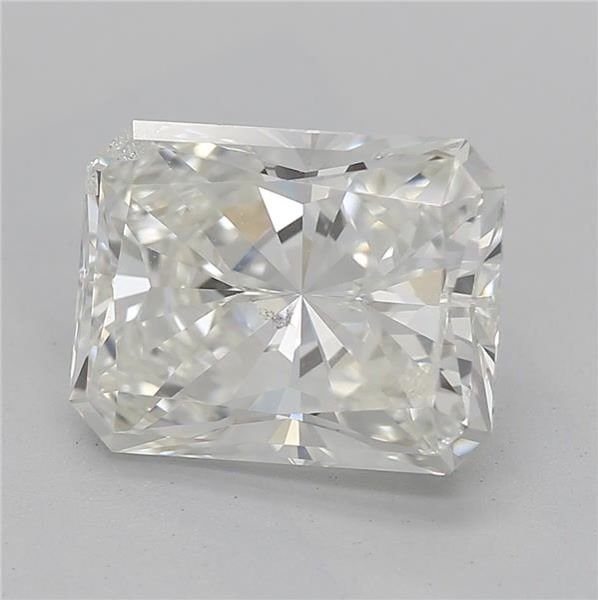 2.20ct J SI2 Rare Carat Ideal Cut Radiant Diamond