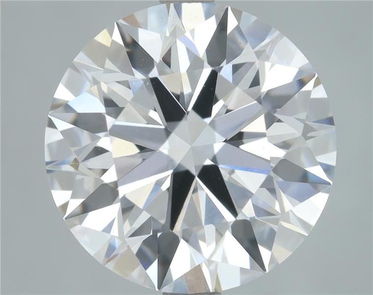 4.25ct D VS1 Rare Carat Ideal Cut Round Lab Grown Diamond