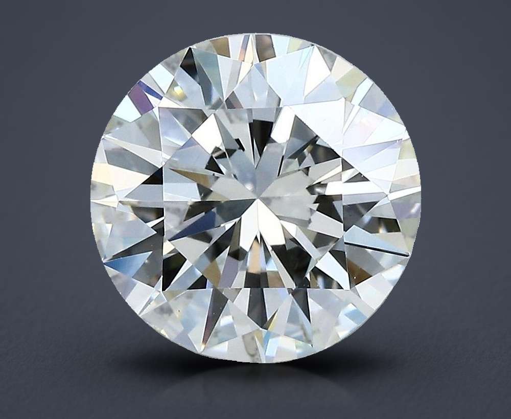 3.48 Carat Round Natural Diamond