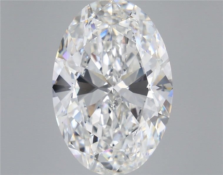 12.03ct F VS1 Rare Carat Ideal Cut Oval Lab Grown Diamond