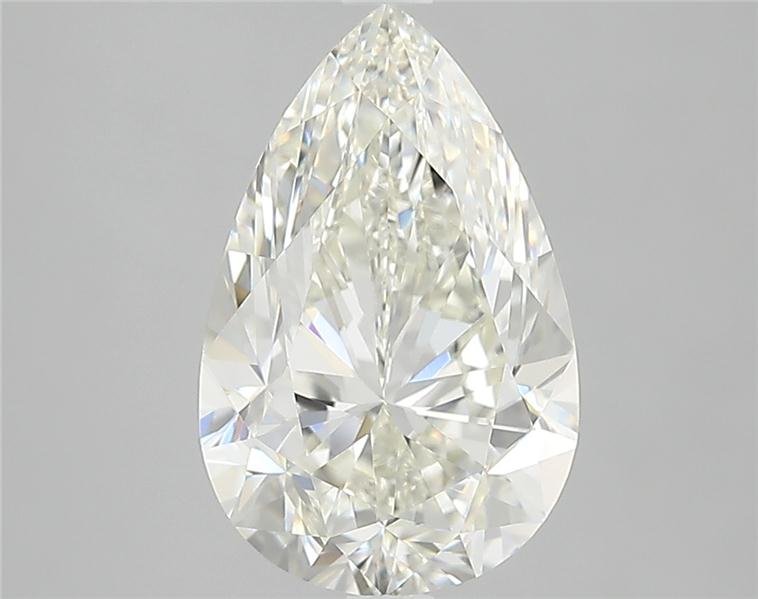 3.50ct K VVS2 Very Good Cut Pear Diamond