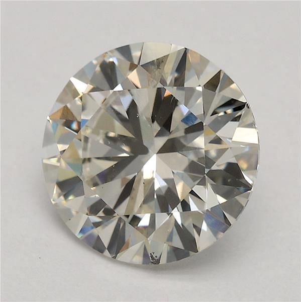2.50ct I SI2 Excellent Cut Round Lab Grown Diamond