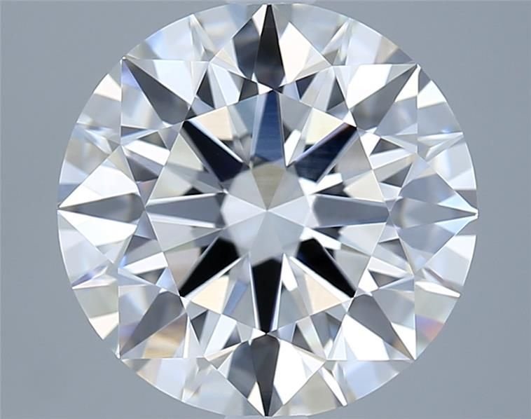 3.06ct G VVS1 Rare Carat Ideal Cut Round Lab Grown Diamond