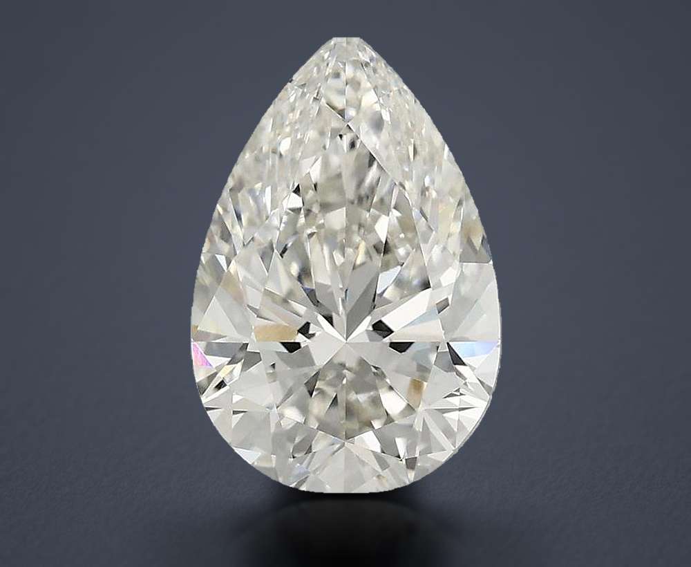 2.72 Carat Pear Lab Diamond