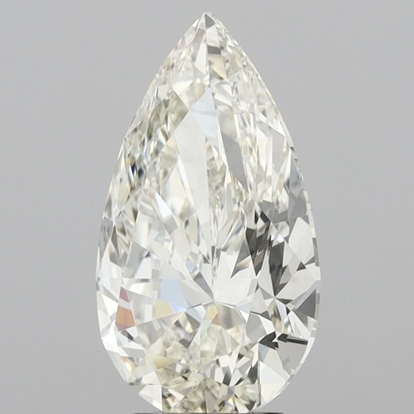4.03ct J VVS1 Rare Carat Ideal Cut Pear Diamond