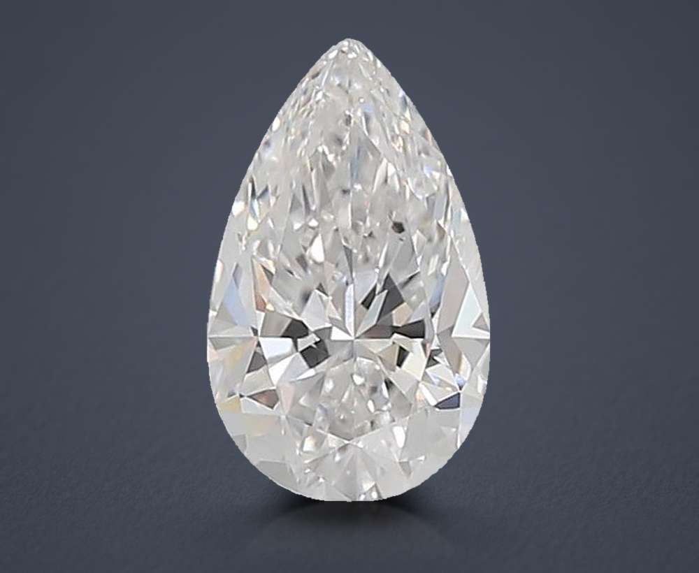 2.77 Carat Pear Lab Diamond