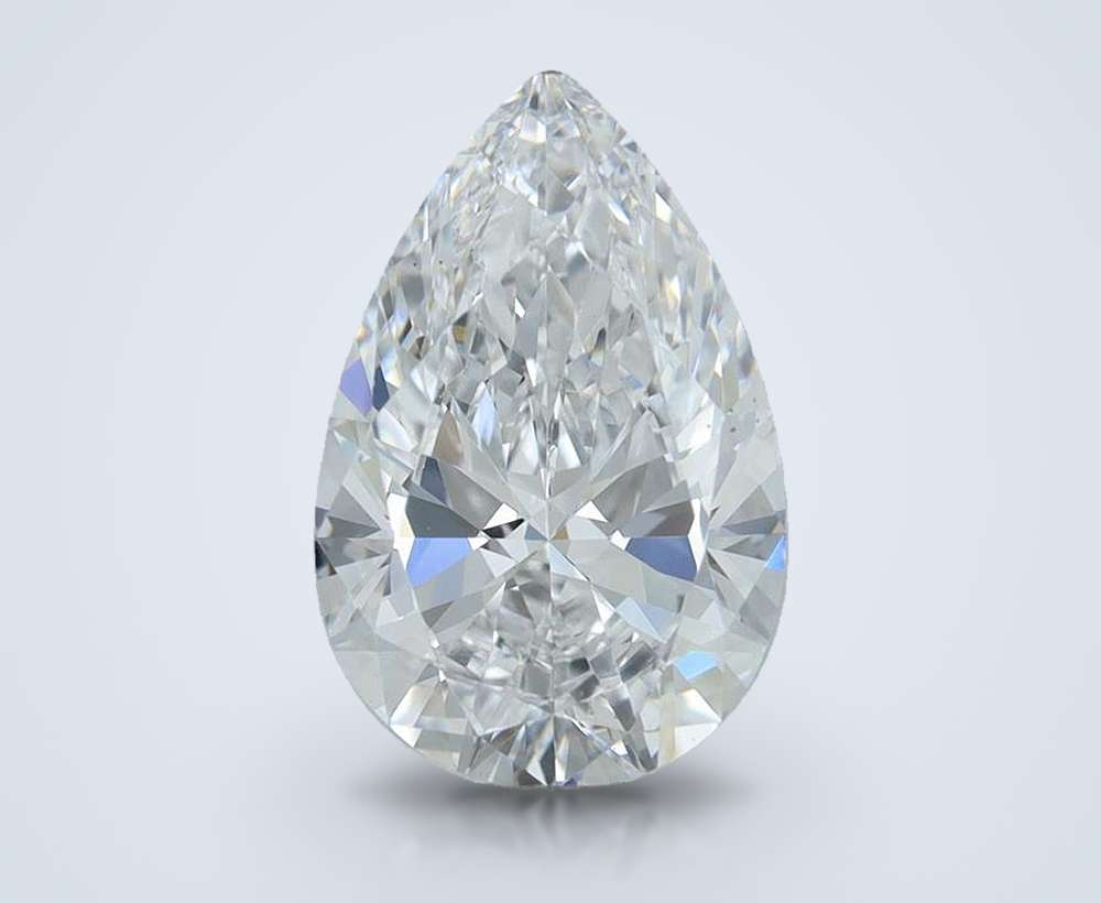 1.00 Carat Pear Lab Diamond