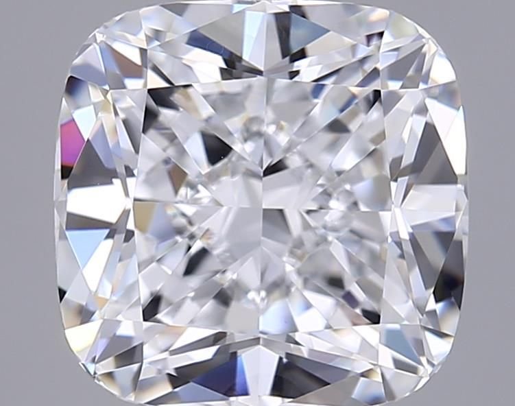 3.14 Carat Cushion Lab Diamond