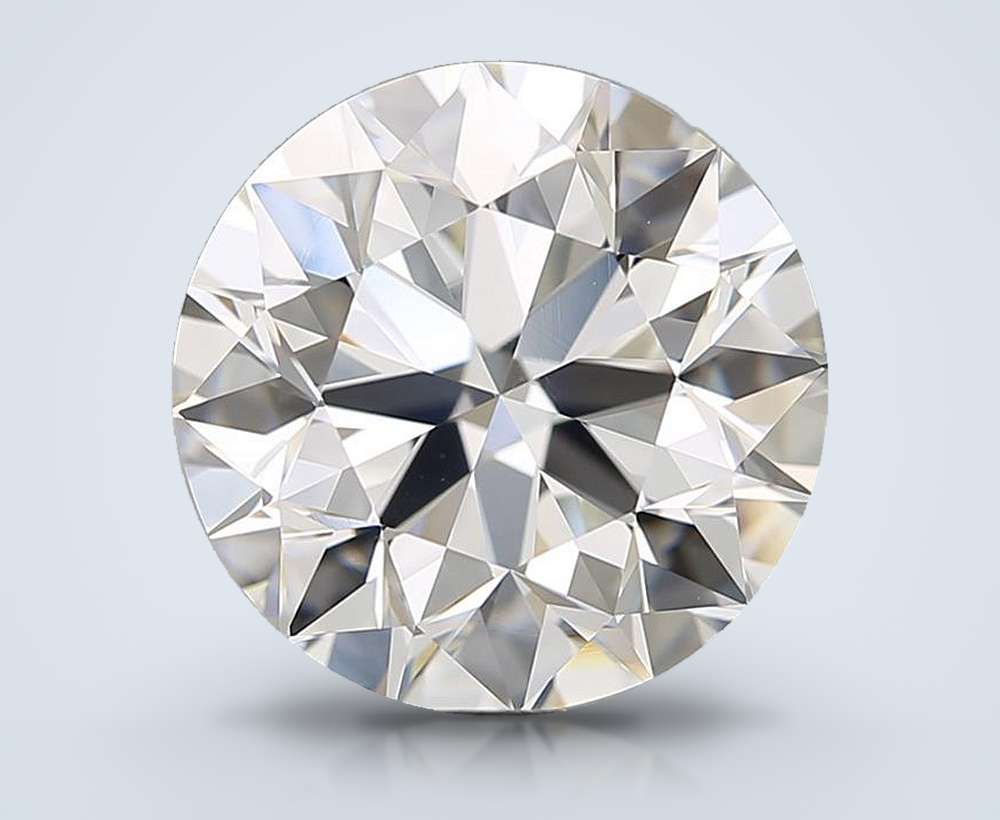 3.00 Carat Round Natural Diamond