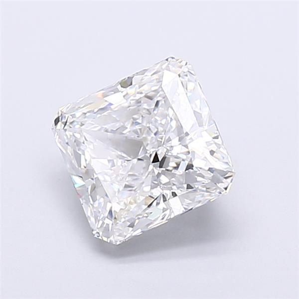 2.58ct D VVS2 Rare Carat Ideal Cut Radiant Lab Grown Diamond
