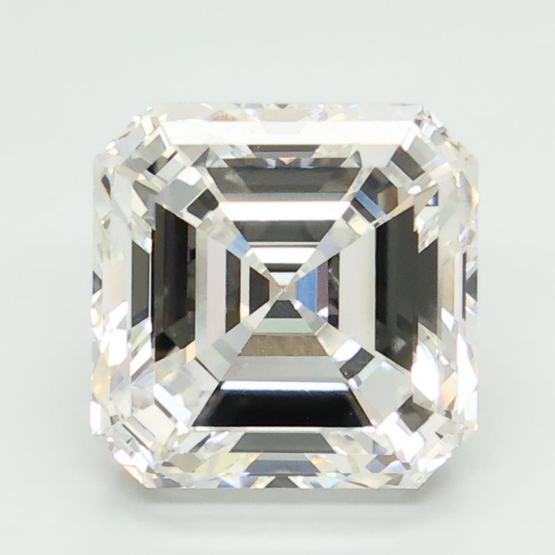 5.00ct E VVS2 Excellent Cut Asscher Lab Grown Diamond