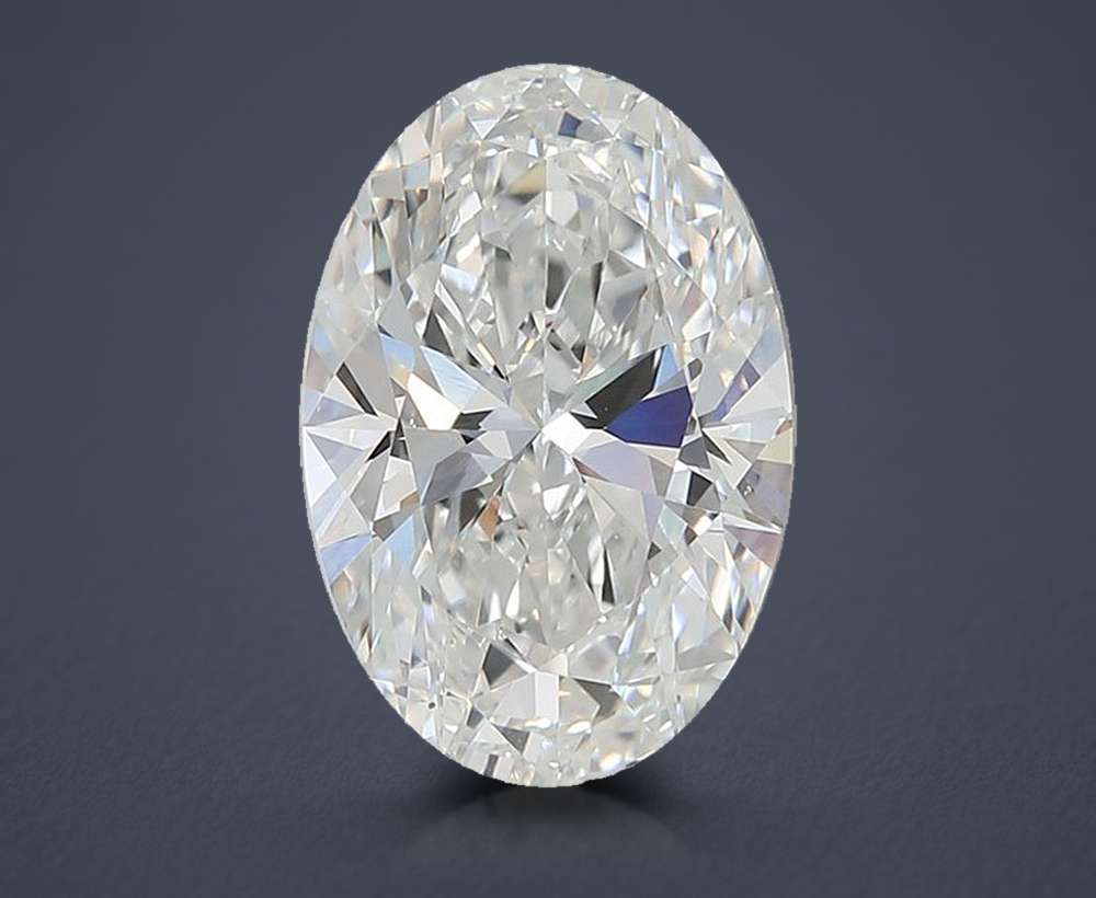3.74 Carat Oval Lab Diamond