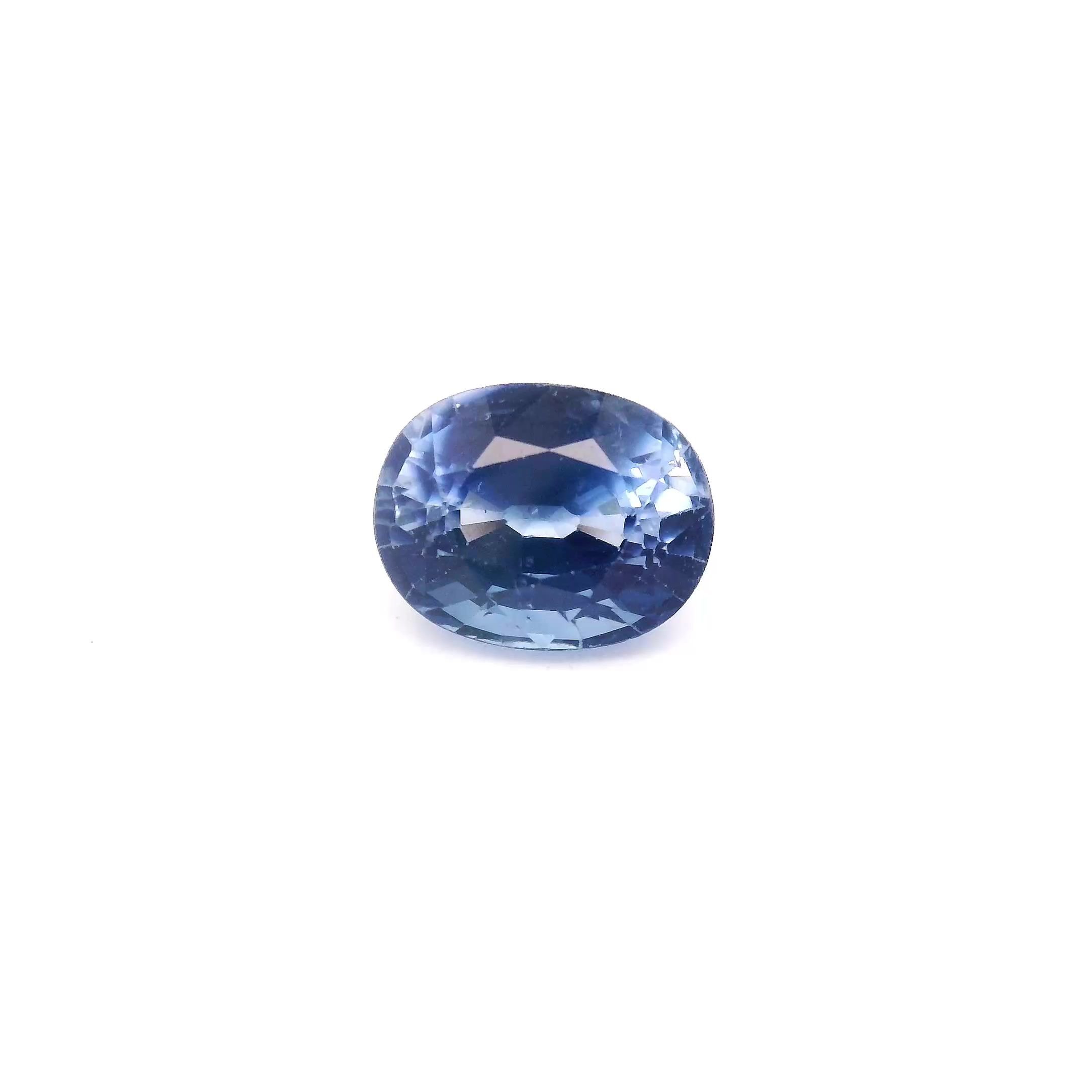 1.84 Carat Blue Oval Sapphire