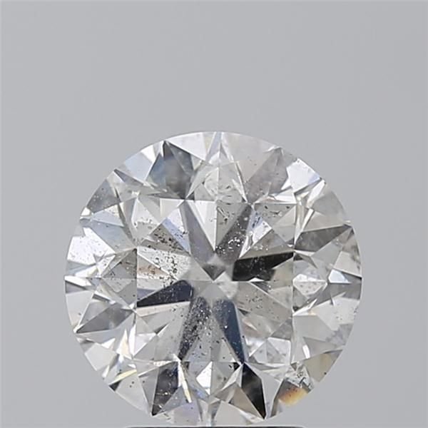 3.01ct F SI2 Very Good Cut Round Diamond