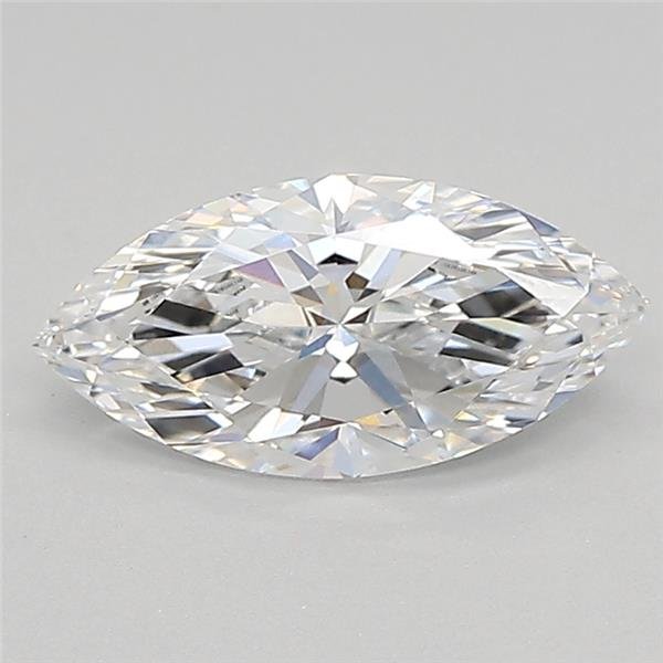 0.90ct D VVS2 Rare Carat Ideal Cut Marquise Lab Grown Diamond