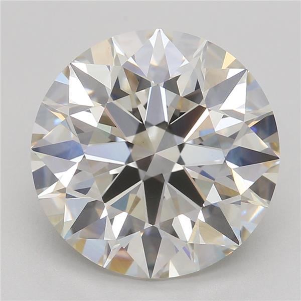 3.34ct I VVS2 Rare Carat Ideal Cut Round Lab Grown Diamond