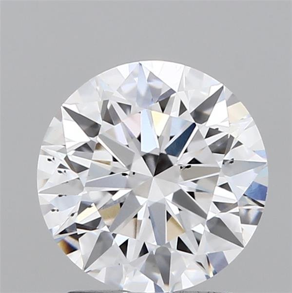 2.09ct E SI1 Rare Carat Ideal Cut Round Lab Grown Diamond