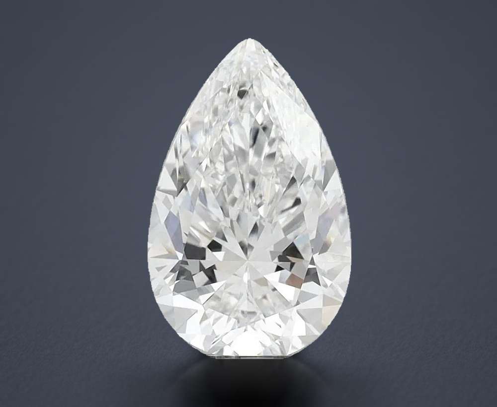 5.07 Carat Pear Lab Diamond