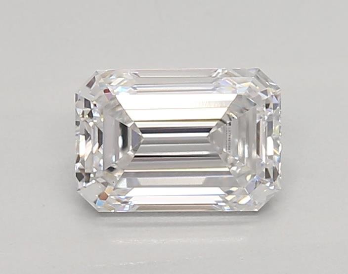 0.89ct D VVS2 Excellent Cut Emerald Lab Grown Diamond