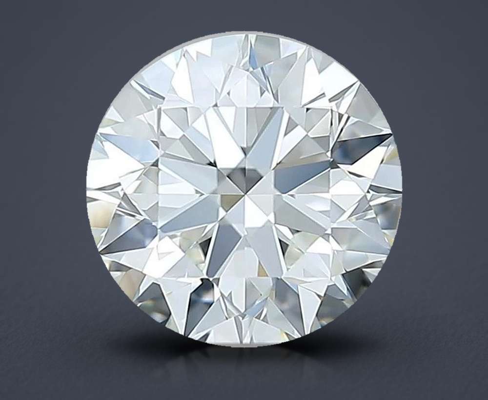 1.34 Carat Round Natural Diamond