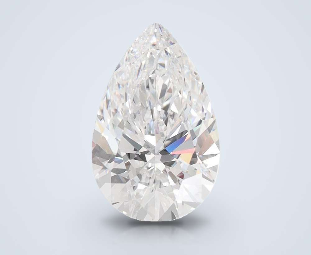 1.37 Carat Pear Lab Diamond