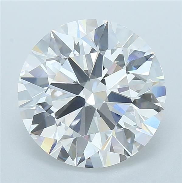7.05ct D VS1 Rare Carat Ideal Cut Round Lab Grown Diamond