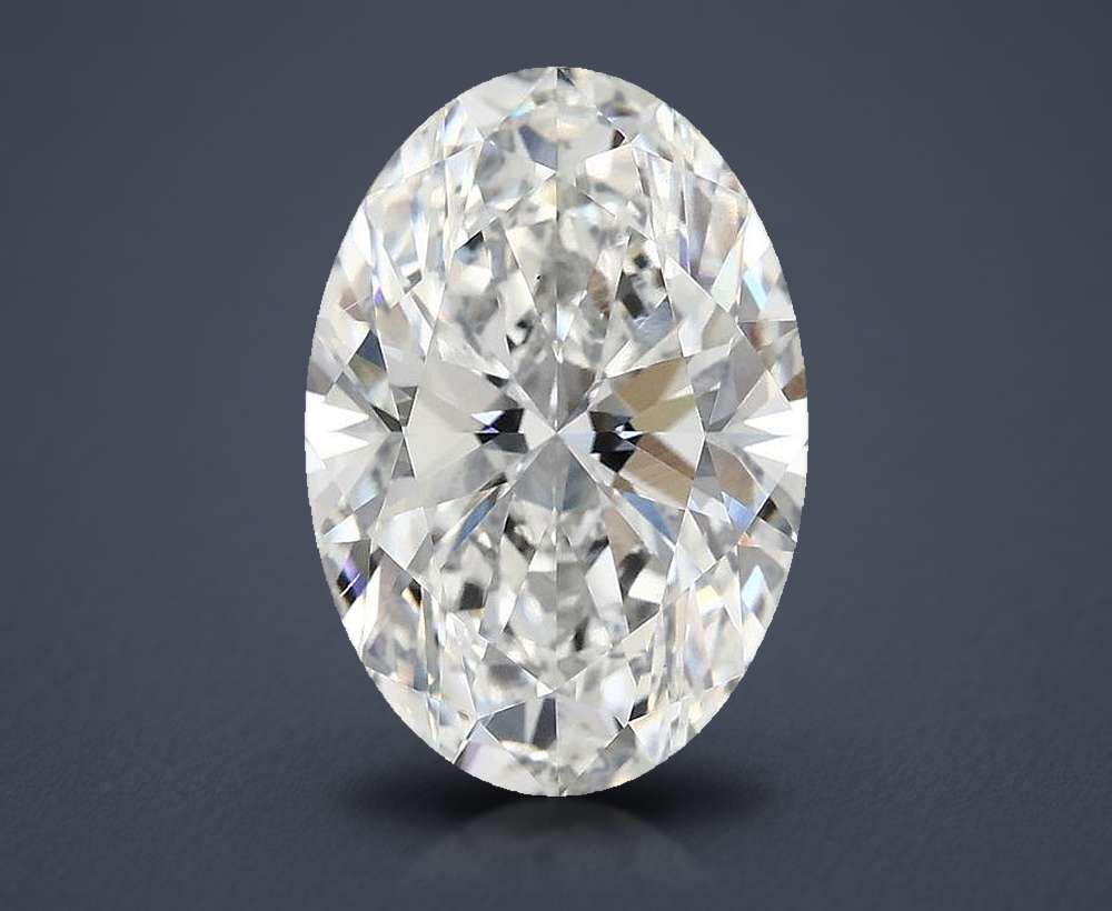 4.82 Carat Oval Lab Diamond