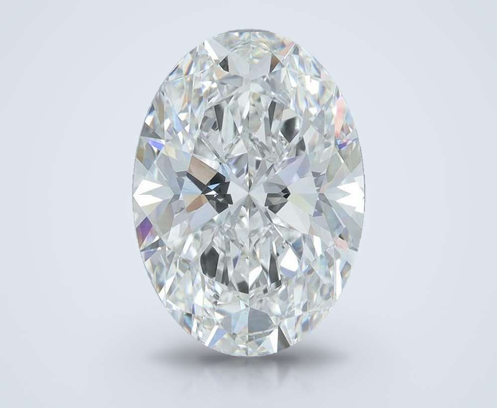 6.11 Carat Oval Lab Diamond