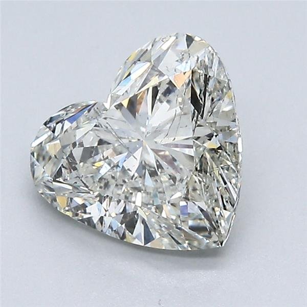 2.03ct J SI2 Excellent Cut Heart Diamond