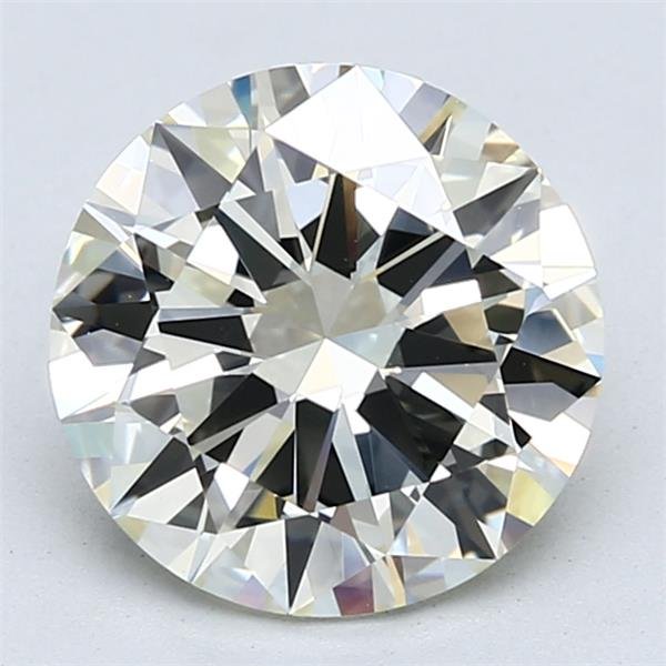 3.00ct J VVS2 Very Good Cut Round Diamond