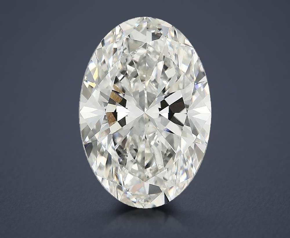 3.44 Carat Oval Lab Diamond
