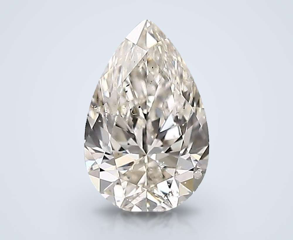 0.70 Carat Pear Natural Diamond