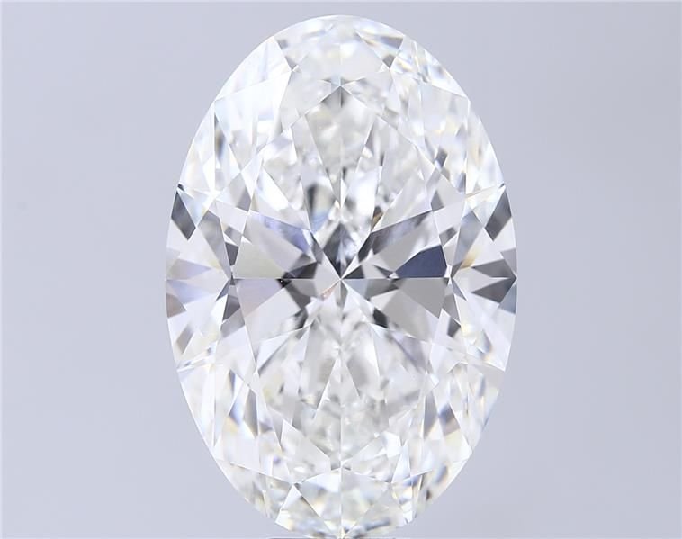 16.07ct F VVS2 Rare Carat Ideal Cut Oval Lab Grown Diamond