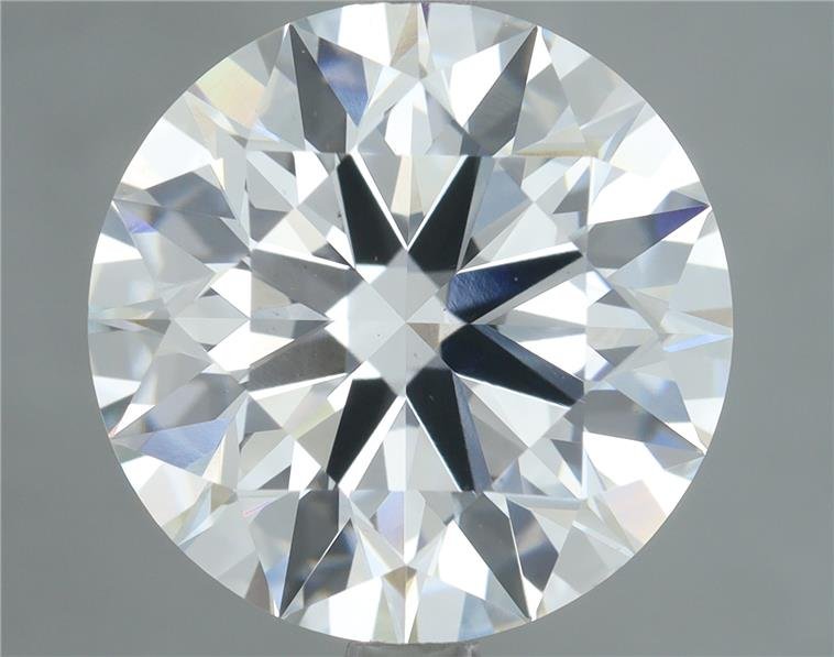 4.18ct D VS1 Rare Carat Ideal Cut Round Lab Grown Diamond