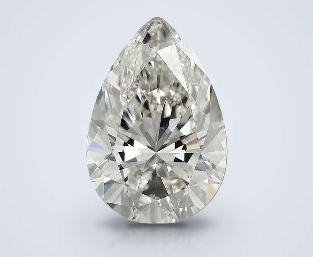 2.58 Carat Pear Lab Diamond