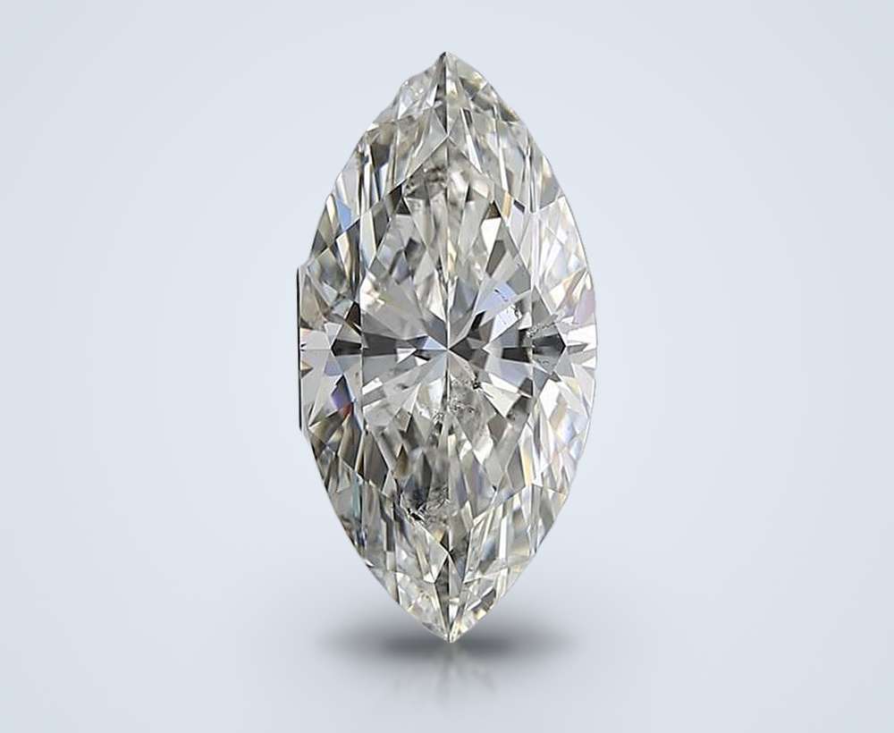 3.51 Carat Marquise Natural Diamond