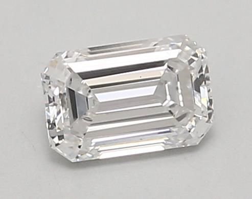 0.79ct D VS1 Excellent Cut Emerald Lab Grown Diamond
