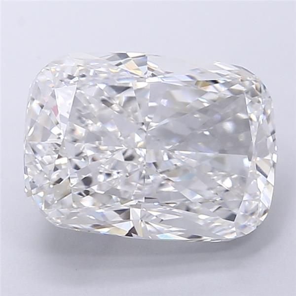 6.07ct E VVS2 Very Good Cut Cushion Lab Grown Diamond
