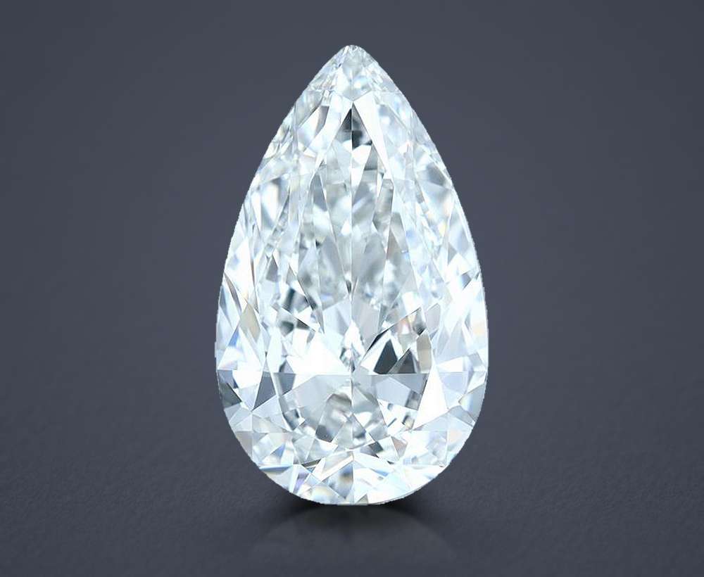 2.06 Carat Pear Natural Diamond