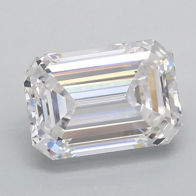 1.08ct E VVS2 Rare Carat Ideal Cut Emerald Lab Grown Diamond