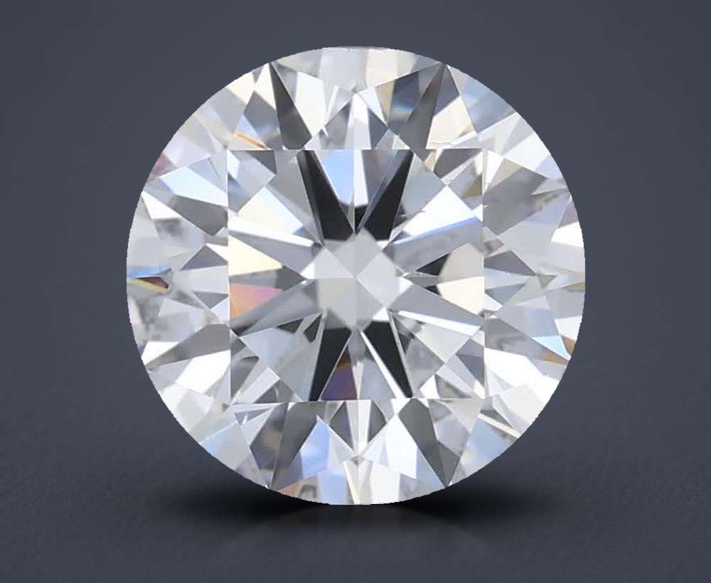 0.81 Carat Round Lab Diamond